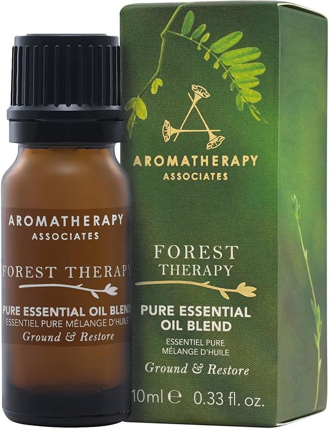 Aromatherapy Associates Forest Therapy Pure Essential Oil Blend. Premium Undiluted Blend to Bring The Outside in. Hand-Crafted with Pink Pepper, Cypress and Ho Wood (0.33 fl oz)